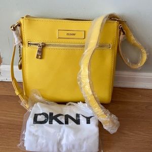 DKNY leather bag